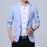Blue men's vest