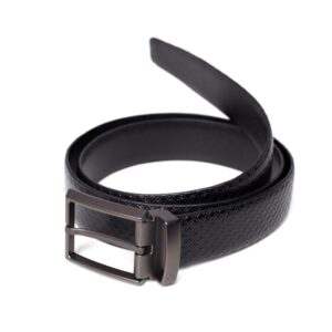 Men's leather belt